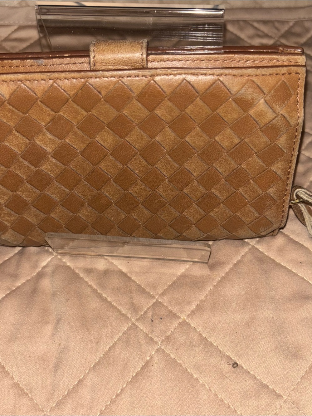 Bottega Veneta Brown Intrecciato Leather Wallet Purse - Picture 4 of 9